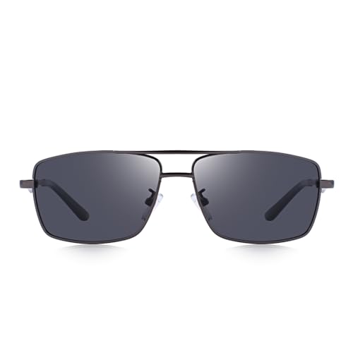 Men Polarized Sunglasses Ultra Lightweight Rectangular Polarized Sunglasses2