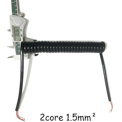 Cable multiconductor espiral para optimizar el espacio en mesas de trabajo y proyectos 8