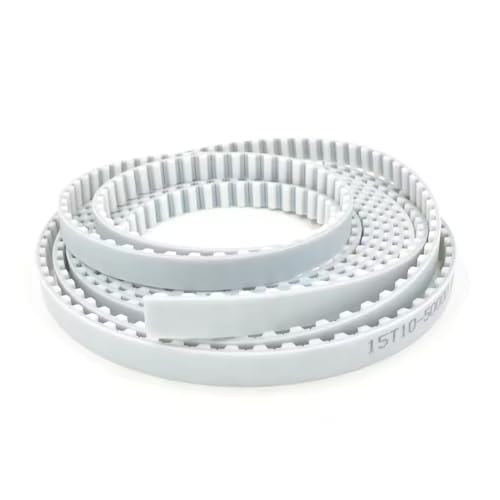 Courroie T10 blanche de 20 mètres avec une largeur ajustable de 10mm à 40mm - 2