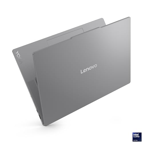 Lenovo Yoga Slim 7 15ILL9 - Ordinateur Portable Copilot+ 15'' 2.8K WQXGA+ 120Hz Tactile (Intel Ultra 7 256V, RAM 16Go, SSD 512Go, Graphique Intel Arc, Windows 11 Home) Clavier rétroéclairé AZERTY-Gris