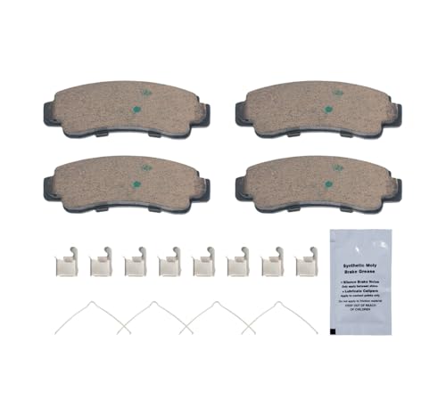 Image of HUSCH D511 Rear Ceramic Brake Pads Kit Fit For Nissan Sentra 1991-1994, For Nissan NX 1991-1993