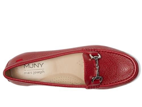 Image of Women's Genuine Leather Slip on Buckle Loafer