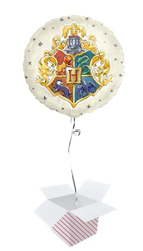 Harry Potter Round Foil Helium Balloon - Inflated Balloon in a Box