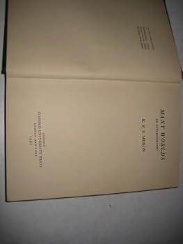 Hardcover Many worlds;: An autobiography Book