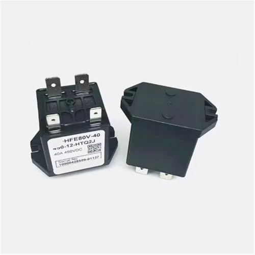 Relais 4 broches 12 V CC HFE80V40 automobile et domotique 45012-HTQ2J, 5 unités