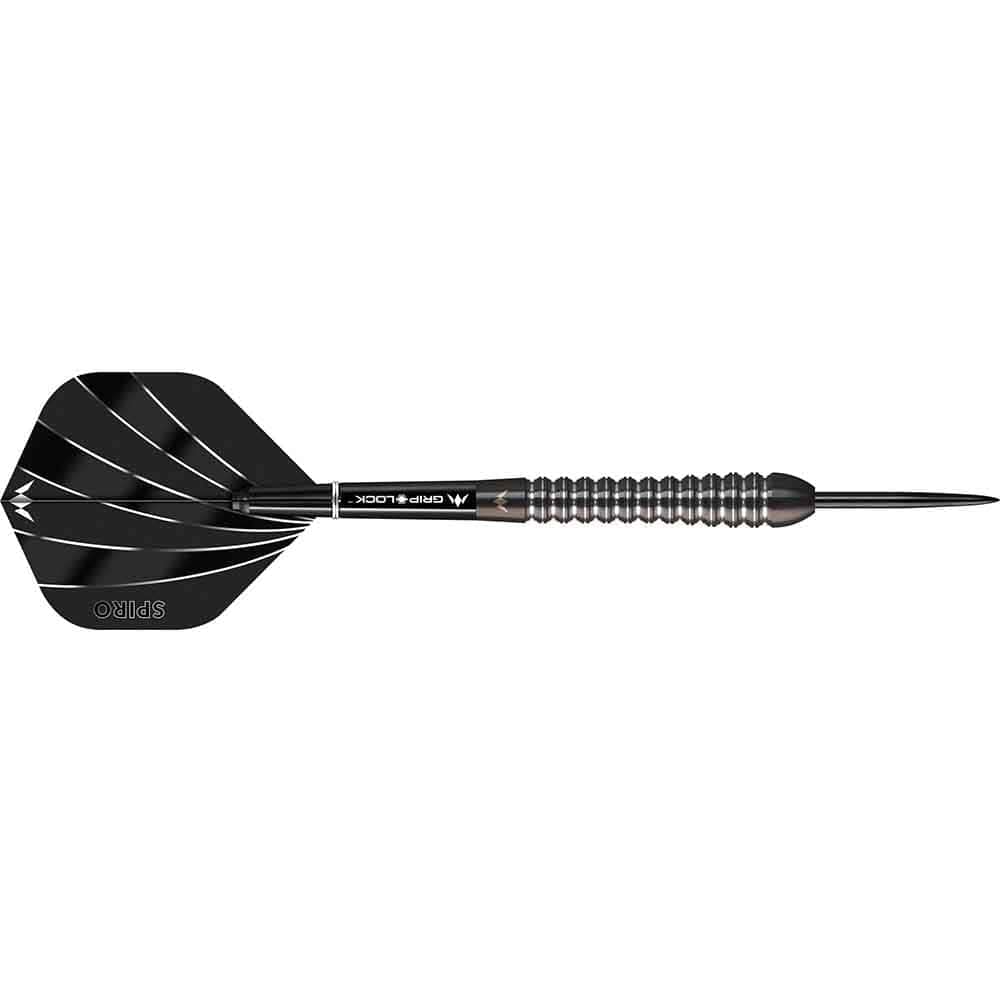 Mission Darts | Spiro Darts M2 |90% Tungsten Steel Tip Darts Set | Graphite PVD