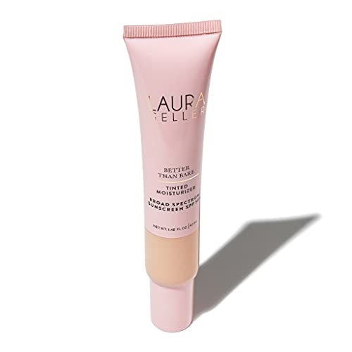 Laura Geller New York Better Than Bare Tinted Moisturizer - Fair 130 - Broad Spectrum Spf 50 - Buildable Light To Medium Coverage - Satin Finish #TOP25