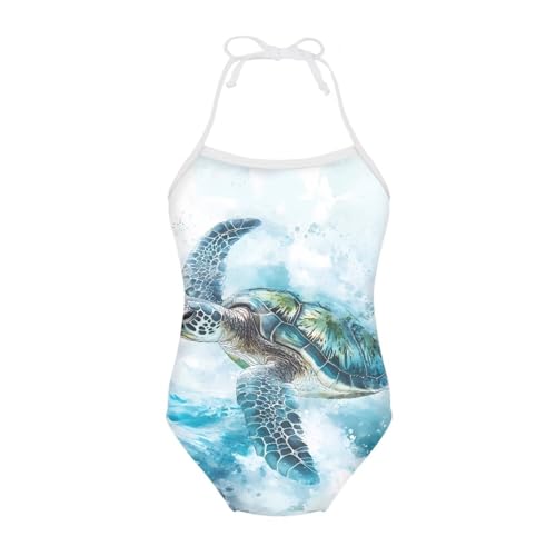 Image of ELEQIN Swimwear Swimsuit One Piece Girls Bathing Suit Animal Pattern 1-10 Years