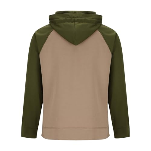 Hoodies For Men Quarter Zip Tactical Sweatshirts Fall Winter Casual Long Sleeve Workout Pullover Outdoor Cargo Jackets3