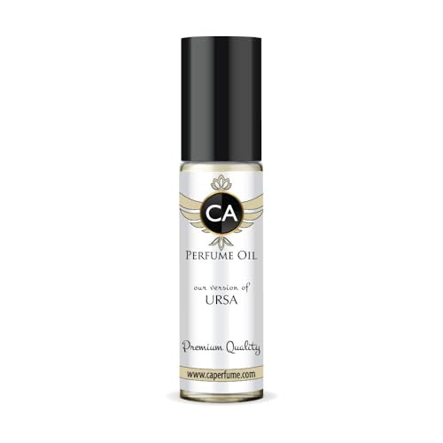 CA Perfume Impression of Ursa Unisex Fragrance Oil Amber Spicy Scent Long Lasting Perfumes for Women &amp; Men Travel Size TSA Ready Mini Parfum Body Oil Roll-on 0.33 Fl Oz 10ml