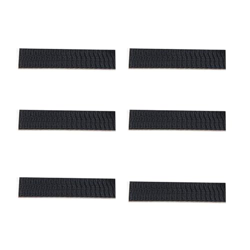 Black Reclosable Fastener Heavy Duty Interlocking Tape S Shaped Sticky Hook Lock Mounting Tape for Holder Indoor Outdoor Use Dual Lock Fastener Adhesive Hook Lock (Black,50.8 * 100mm)