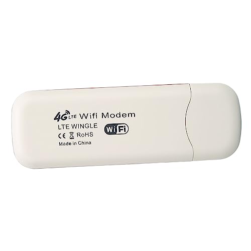 Image of Focket Portable WiFi Hotspot, 4G LTE Mobile Hotspot Supports 10 Users USB Powered, Travel Router with SIM Card for Tablet Laptop Phone USB Portable Device High Speed Stable Connection
