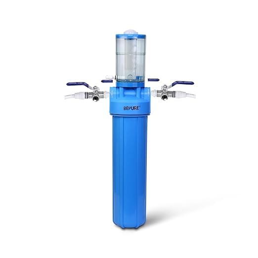 Bepure M7 Bathroom Water Filter 7 Litre | Permanent Hardness removal from water | Improves Skin and Hair texture and quality | Increases Life of Geyser | Easy Installation and Recharge