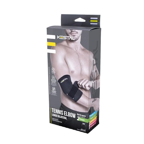 Kestal Cotoveleira Tennis Elbow Longo Preto, M