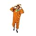 Bioworld Scooby Doo Adult Onesie Costume Kigurumi Union Suit With Hood-Large