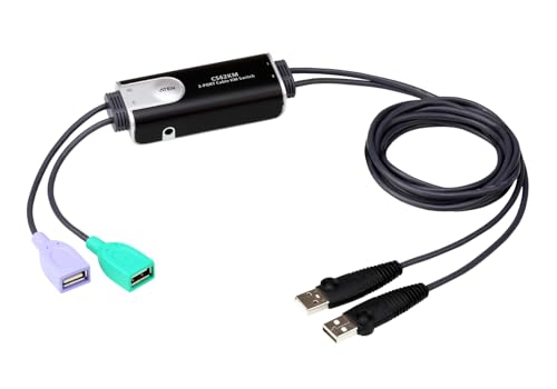 ATEN CS62KM 2-Port Boundless KM Switch