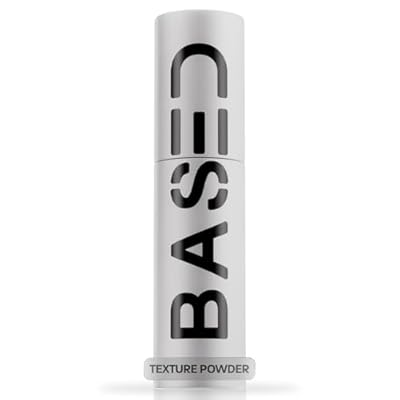 BASED Hair Texturizing Powder, Lightweight & Volumizing Hair Styling Powder With Matte Finish, Add Texture To Hair With Medium Hold, For Short To Medium Hair, 1.69oz Bottle, 2.5 Gram Fill, Pack Of 1