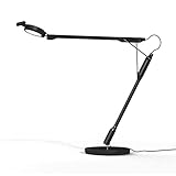  Luceplan Tivedo LED Schreibtischleuchte dimmbar, schwarz matt Lichtfarbe 3000K 719lm stufenlos dimmbar am Leuchtenkopf