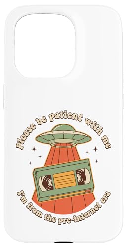 Please Be Patient Pre-Internet Era VHS UFO ���g�����[���A �X�}�z�P�[�X iPhone 15 Pro �p