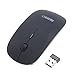 Trade Shop Traesio - Mouse Ottico Wireless 2.4 G Grigio Usb 10Mt - 3