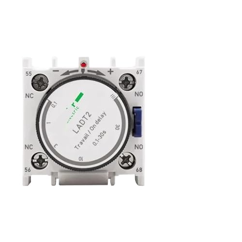 Contact de retard électrique LADT2 temporisé Schneider pour bloc auxiliaire