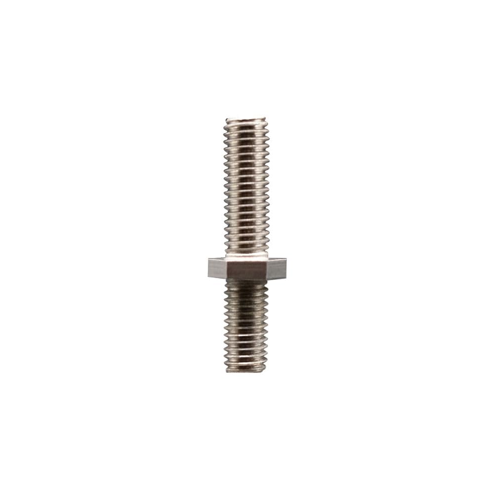 Rubber Expanding Adapter Stem for 1/2 Inch Bolt Hole Casters - Fits 1-1/4 Inch Inside Diameter Tubing - Service Caster Brand