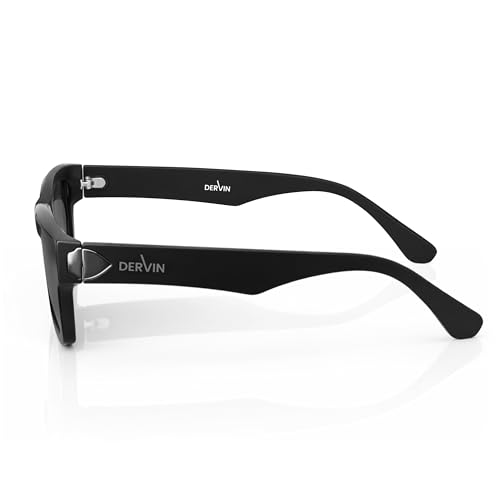 Image of Dervin UV Protection Polarized Rectangular Sunglasses for Men and Women