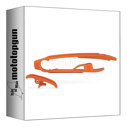 Guía de cadena Acerbis naranja para motos de cross KTM SX 250 de 2011 a 2016