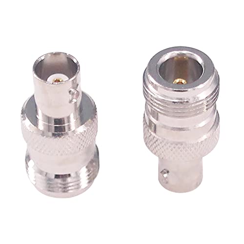 2pcs N a BNC Conector coaxial RF adaptador antena miniatura 2