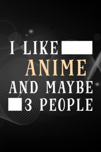 Vintage I Only Care About Anime And Like Maybe 3 People Gift Quote Notebook Lined Journal: anime, ,Personal,Home Budget,Simple,To Do,Organizer,Pretty,Planner,Teacher,To-Do List,High Performance image 2