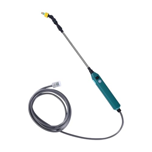 5L 電動ガーデン噴霧器、伸縮式杖付き調節可能なショルダーストラップ付き USB 充電式芝生噴霧器 2 ミストノズル 環境改善(2 Meters Water Pipe)