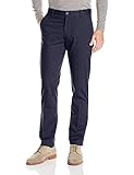Dockers Men's Slim Tapered Fit Signature Khaki Pants, Navy (Stretch), 36W x 32L