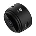Produktbild bamutech Webcam A9 Mini-Kamera 1080p Wireless WiFi Webcams Fernbedienung Mini-Kamera Nachtsichtüberwachungskameras Home Security IP Kamera Hd Webcam (Size : 01 Black)
