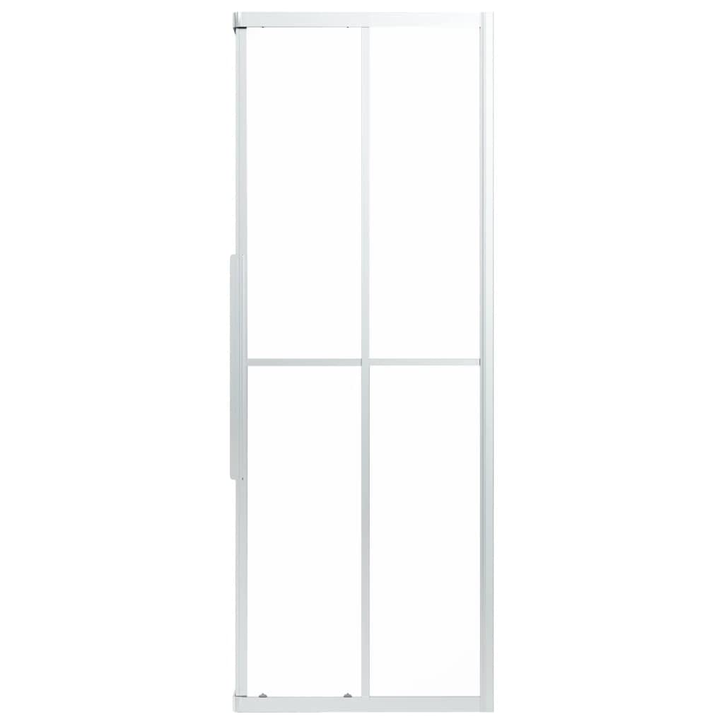 Kabina prysznicowa ESG matowa 90 x 70 x 180 cm do łazienki z ramą aluminiową i szkłem bezpiecznym, zajmuje mało miejsca montaż narożny, ciche rolki, ochrona przed rozpryskiwaniem, uszczelki