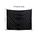 Black Rear Door Shower Curtain with Magnetic Hooks, 71 * 91inch Waterproof Oxford Cloth Adjustable Car Privacy Changing Curtains for Camping
