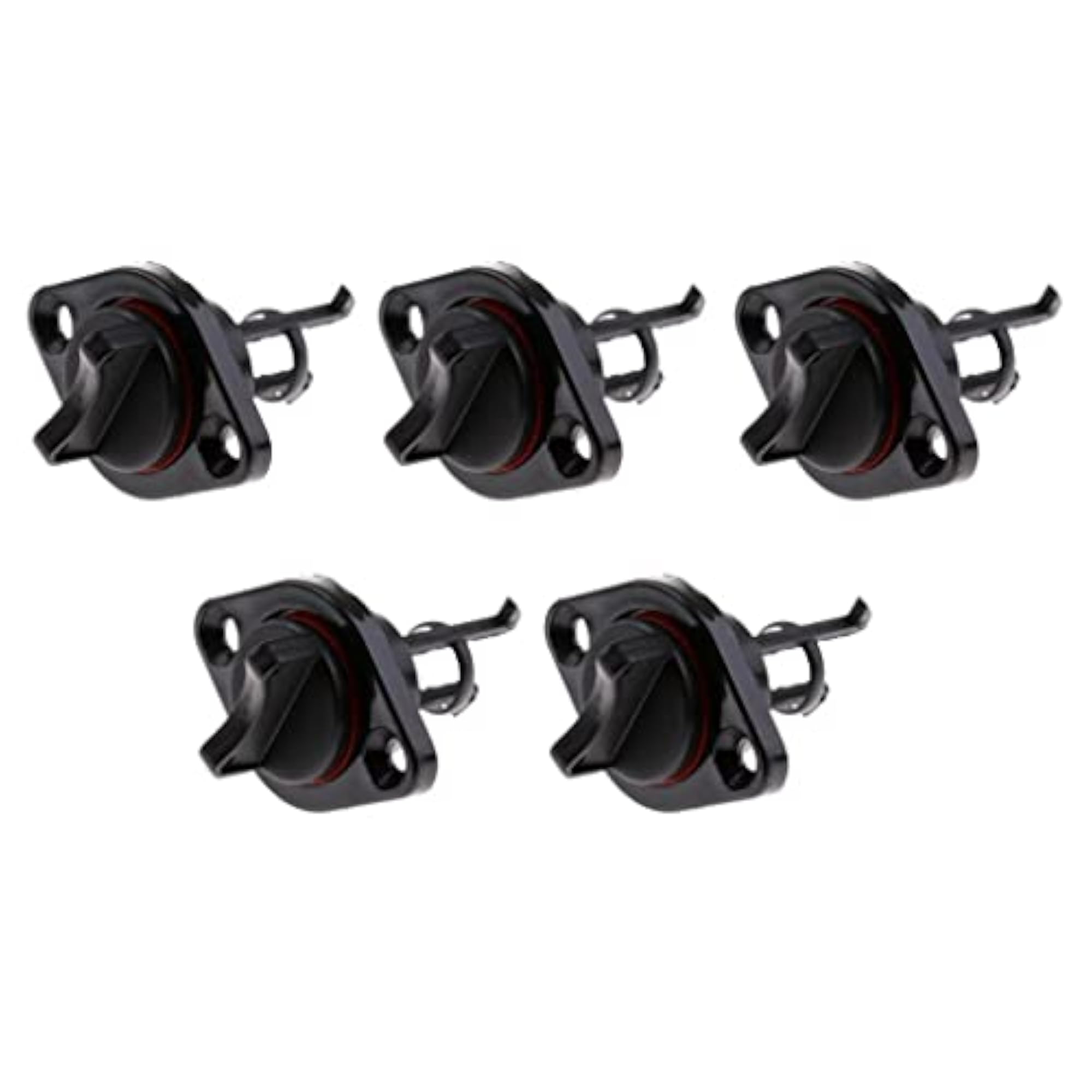 5pcs Nylon Marine Boat Drain Plug Replacement, 1 Inch