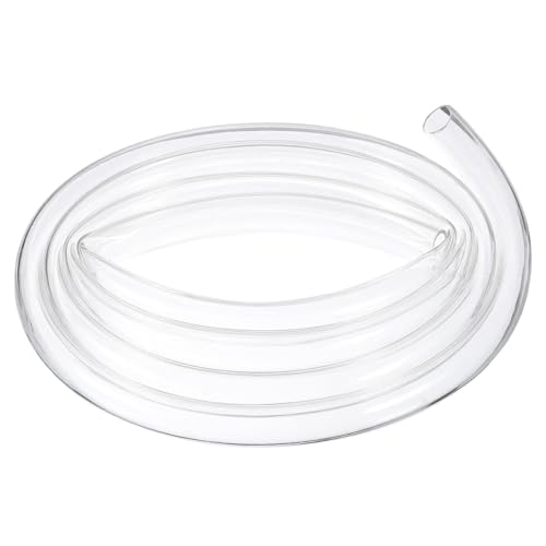 QUARKZMAN Tubo Flexible de PVC, 20mm de ID x 25mm de OD - 3 Metros de Largo Tubos de Agua de Vinilo Transparente, Tubería de Agua Plástico Ligero y Flexible para Tanque y Acuario