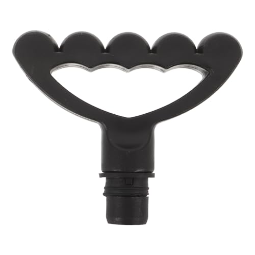 NOLITOY Cabezales Masajeadores Musculares de Tejido Profundo 2 Piezas para Masajeador Fascial, Accesorio Reemplazable Curvo de Plástico para Relajación Muscular en Gimnasio y