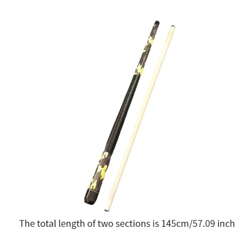 Taco de billar 1/2 split largo 145 cm para práctica miniatura 2
