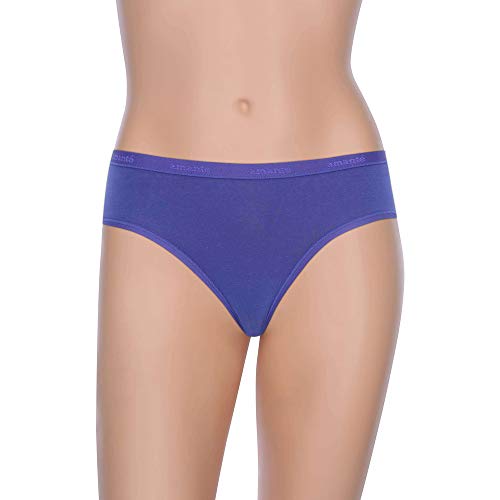 Image of Amante Solid Cotton Low Rise Hipster Panty Pack(Pack of 3)