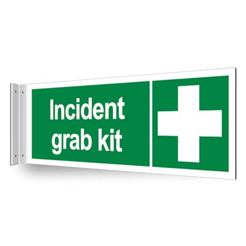 V Safety Incident Grab Kit panneau de couloir pour signalisation murale