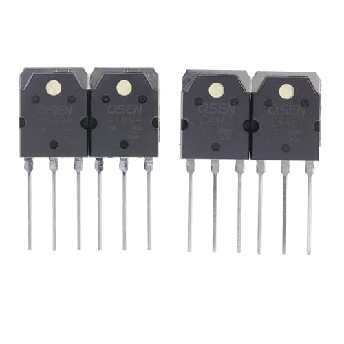 2�g A1694 (2SA1694) + C4467 (2SC4467) NPN PNP �V���R���p���[�g�����W�X�^ TO-3PN 120V 11A 120W hFE:80-160