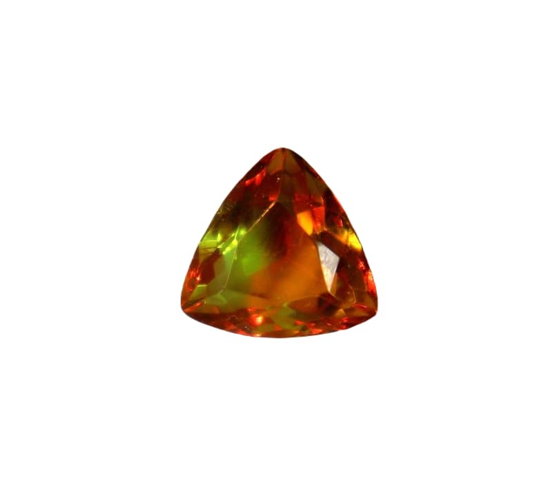 Alexandrite naturelle 13.3x8.1mm en forme de trillion pour création de bijoux uniques