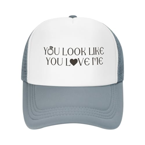 Image of Funny Trucker Hats,Trucker Hat Baseball Cap for Women Snapback Adjustable Hat Humor Gift Men
