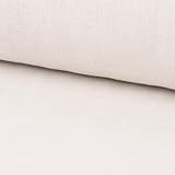 HALBTRANSPARENTER LEINEN GARDINENSTOFF: Der hochwertige Gardinenstoff mit 24% Leinenanteil hat die typische natürliche Leinenstruktur, ist aber wunderbar pflegeleicht. Das halbtransparente Gewebe bietet dir auch tagsüber sehr guten Sichtschutz, trägt dazu bei, Schall zu reduzieren und Wärme zu speichern. Dank des im Saum eingearbeiteten Bleibands fällt der Leinen Gardinenstoff besonders schön.