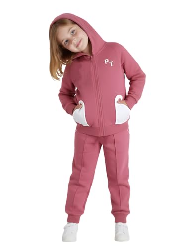 Image of POLKA TOTS 100% Cotton Full Sleeve Co-Ord Joggers for Kids | Winter Wear for Kids, Toddler & New born | Cozy Sweatshirt & Joggers, Baby Dress for Boys & Girls | Warm Clothes from 6 Months to 8 Years