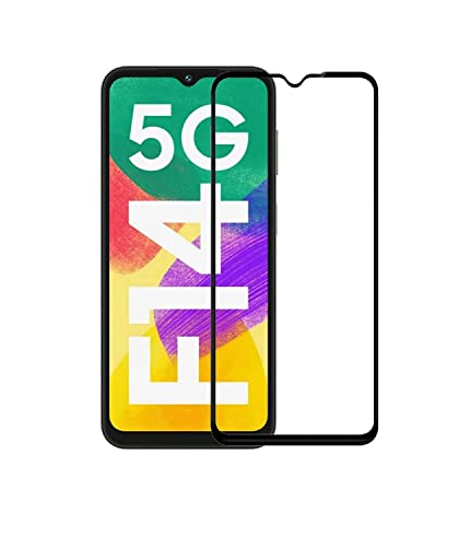 Image of Tempered Glass For Samsung Galaxy F14 5G Screen Protector Edge to Edge Coverages with 11D HD Clearance Tempered Glass (Pack of 1)
