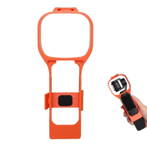 for dji Osmo Pocket 4 ��p �ی�P�[�X�y���������܂ܑ��B�e�z�R�[���h�V���[���� �n�[�h�V�F�� �ϏՌ� �v���X�`�b�N ����~�߃p�b�h�t�� 4�A�N�Z