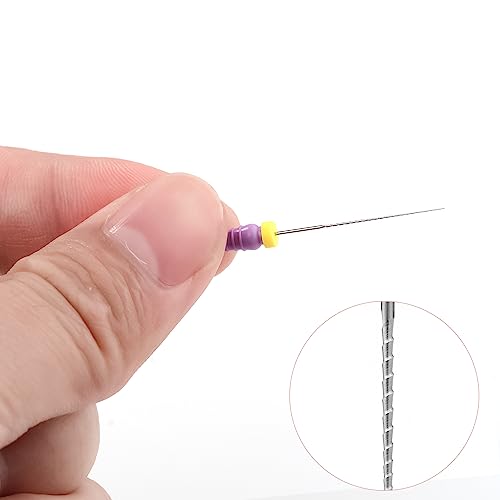 Xux 6Pcs/Pack Endo H-File 21Mm/25Mm Hand Use Stainless Steel Endodontic Files #10 Endo Rotary Files thumb #8