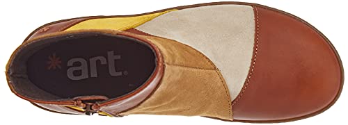 Art 1434, Stivaletto Donna, Cuero-Piedra, 40 EU